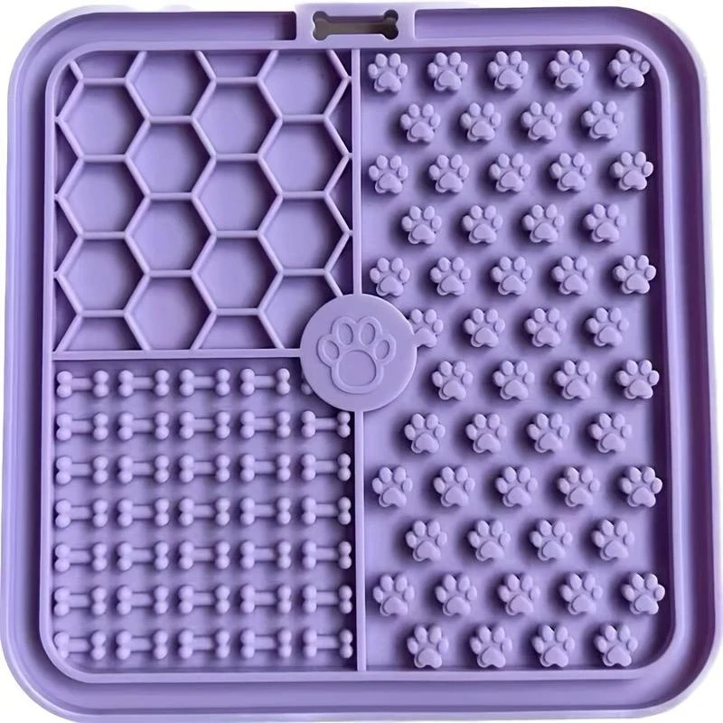 Alfombra para lamer violeta